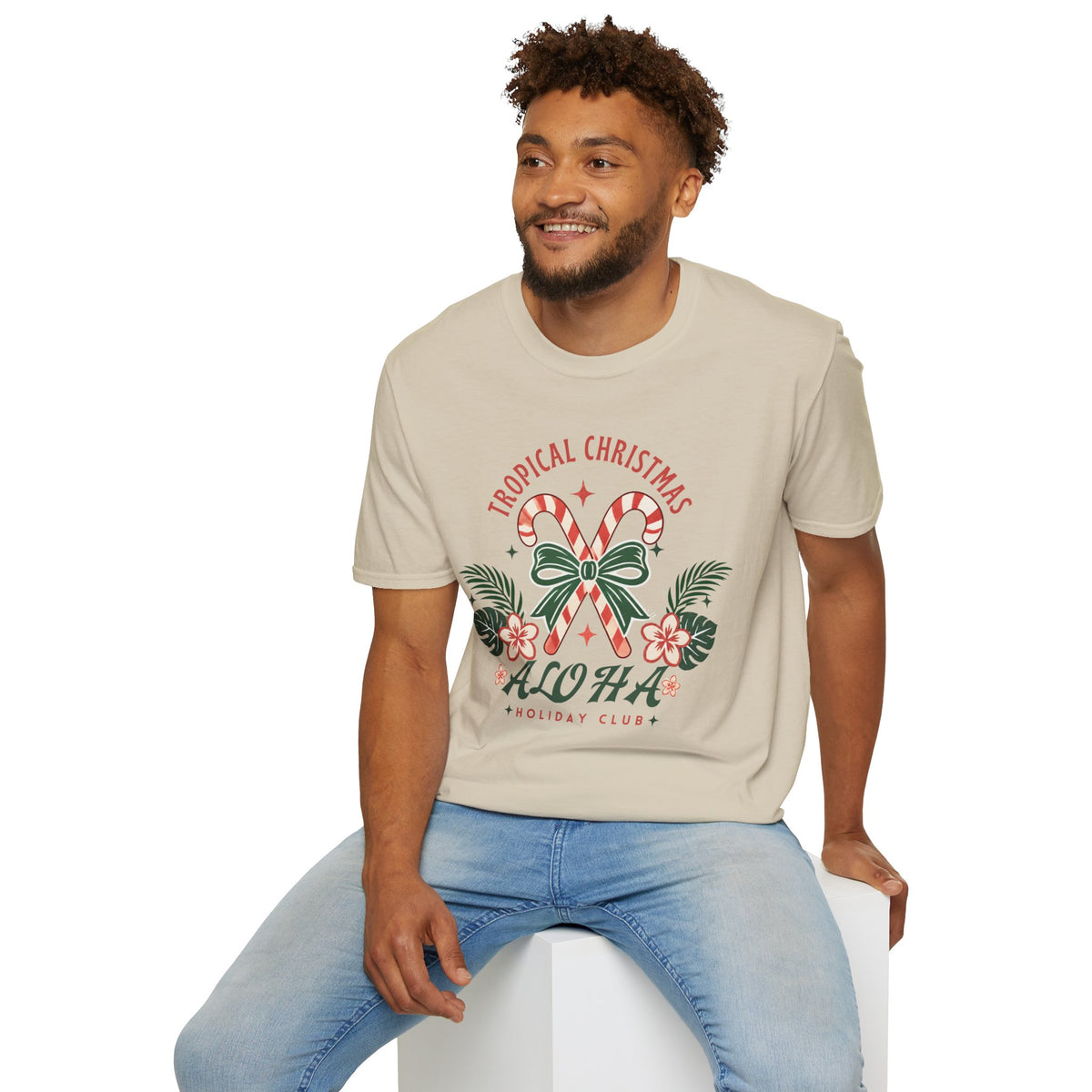 Tropical Christmas Aloha T-Shirt – Hawaiian Holiday Tee