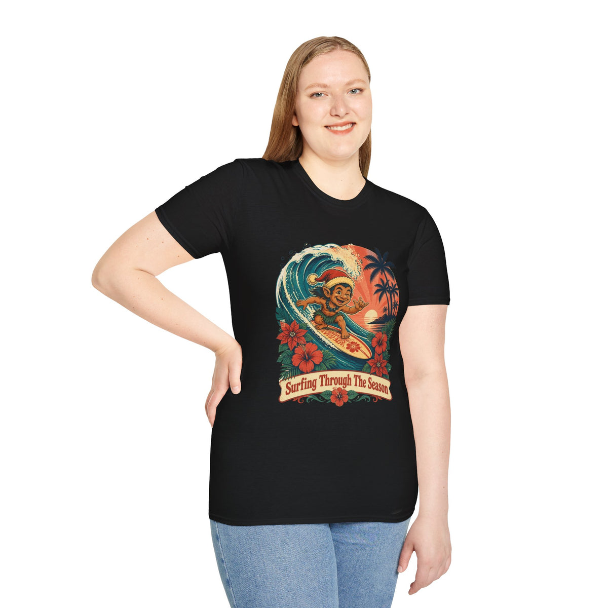 Menehune Surfing Through the Season T-Shirt