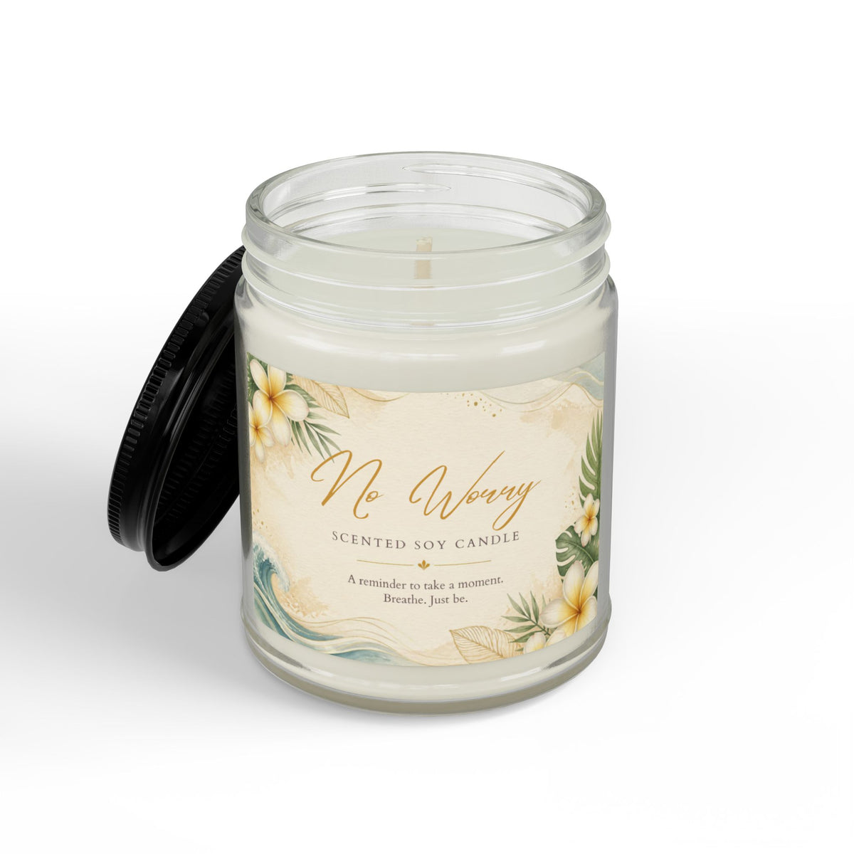 No Worry Hawaiian-Inspired Self-Care Candle