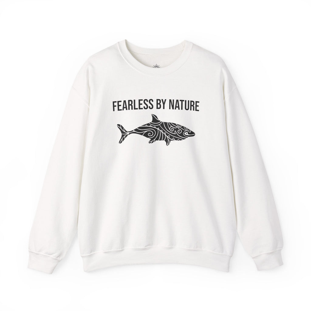 Fearless by Nature Tribal Shark Crewneck Sweatshirt