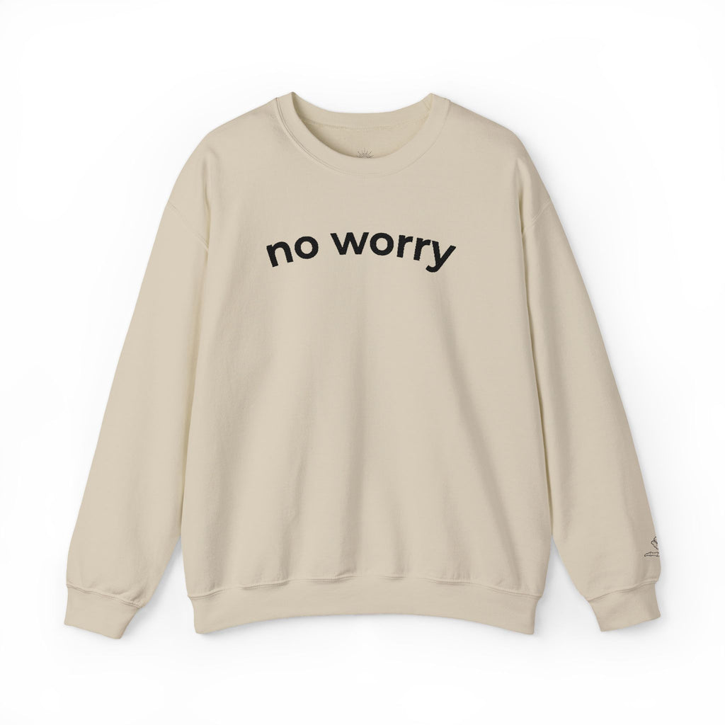 No Worry Crewneck Sweatshirt