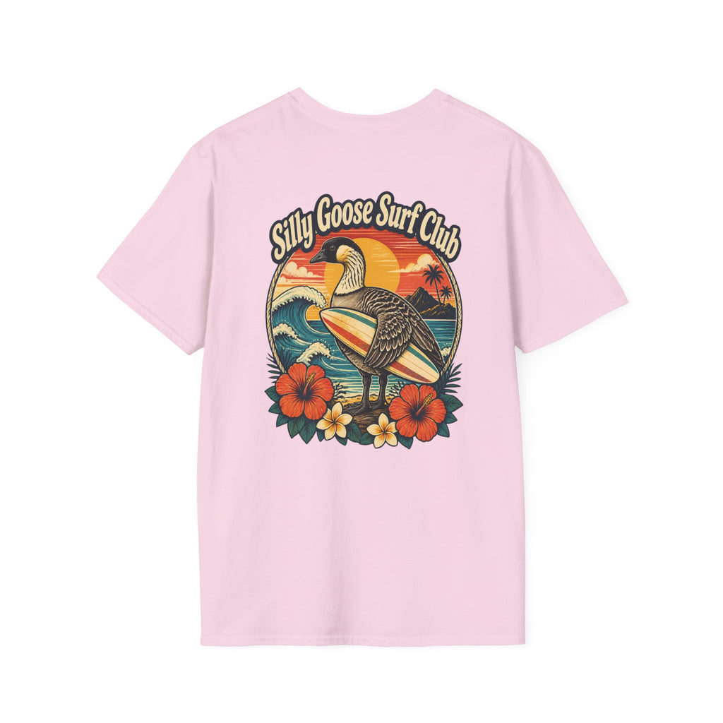 Silly Goose Surf Club Shirt – Retro Hawaiian Nēnē