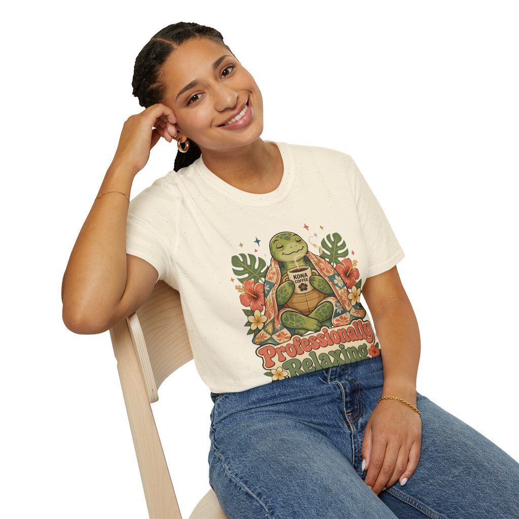 Professionally Relaxing Turtle T-Shirt
