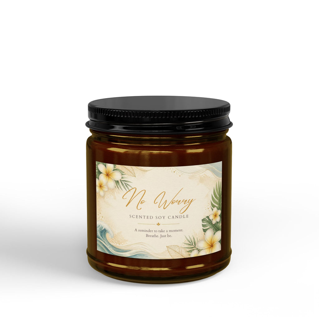 No Worry Hawaiian-Inspired Self-Care Candle