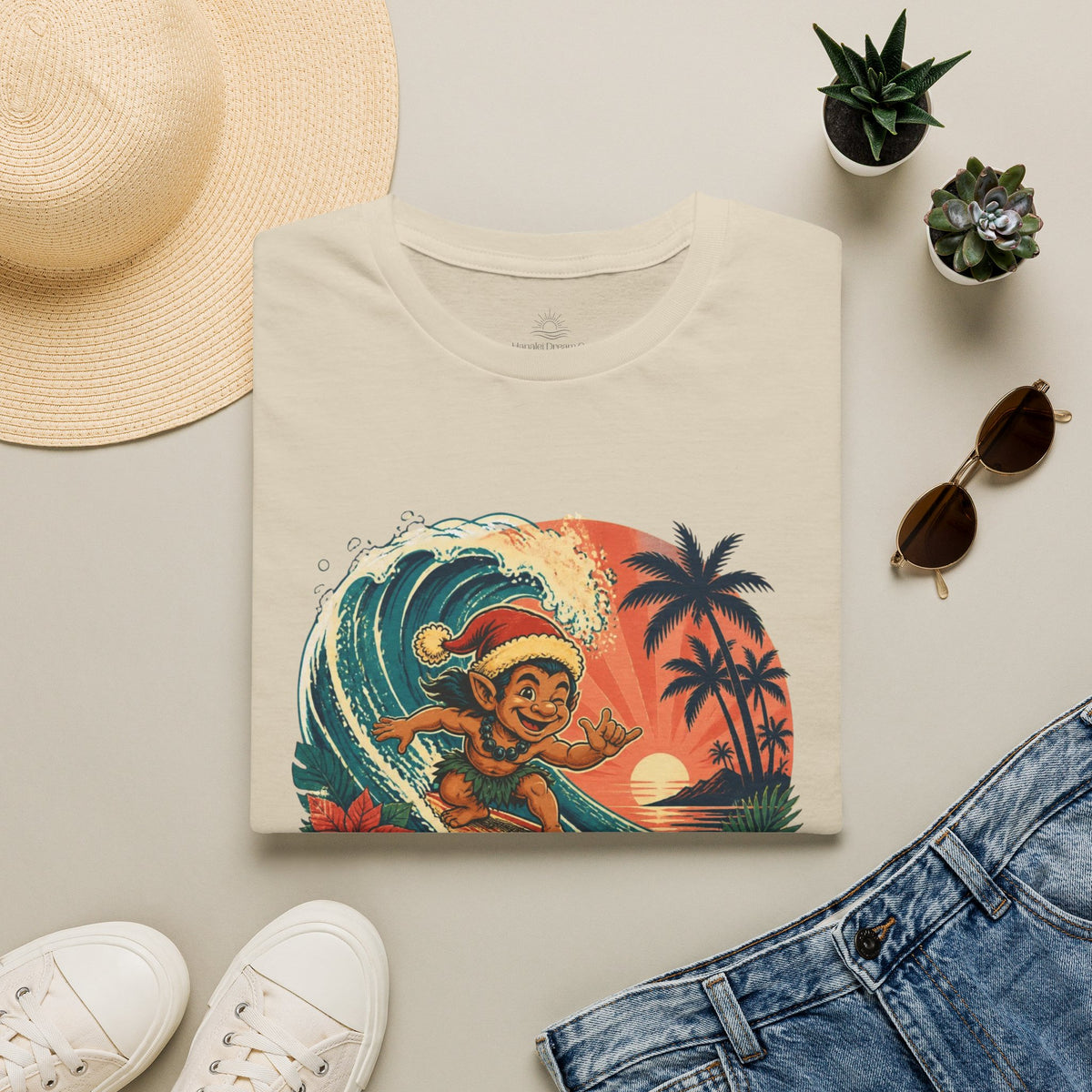 Menehune Surfing Through the Season T-Shirt