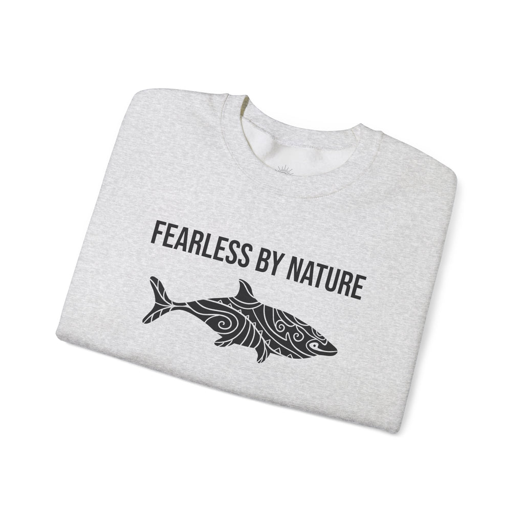 Fearless by Nature Tribal Shark Crewneck Sweatshirt