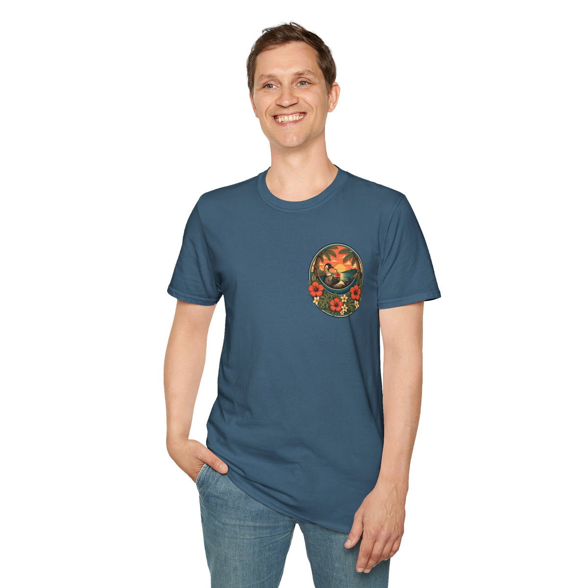 Silly Goose Surf Club Shirt – Retro Hawaiian Nēnē