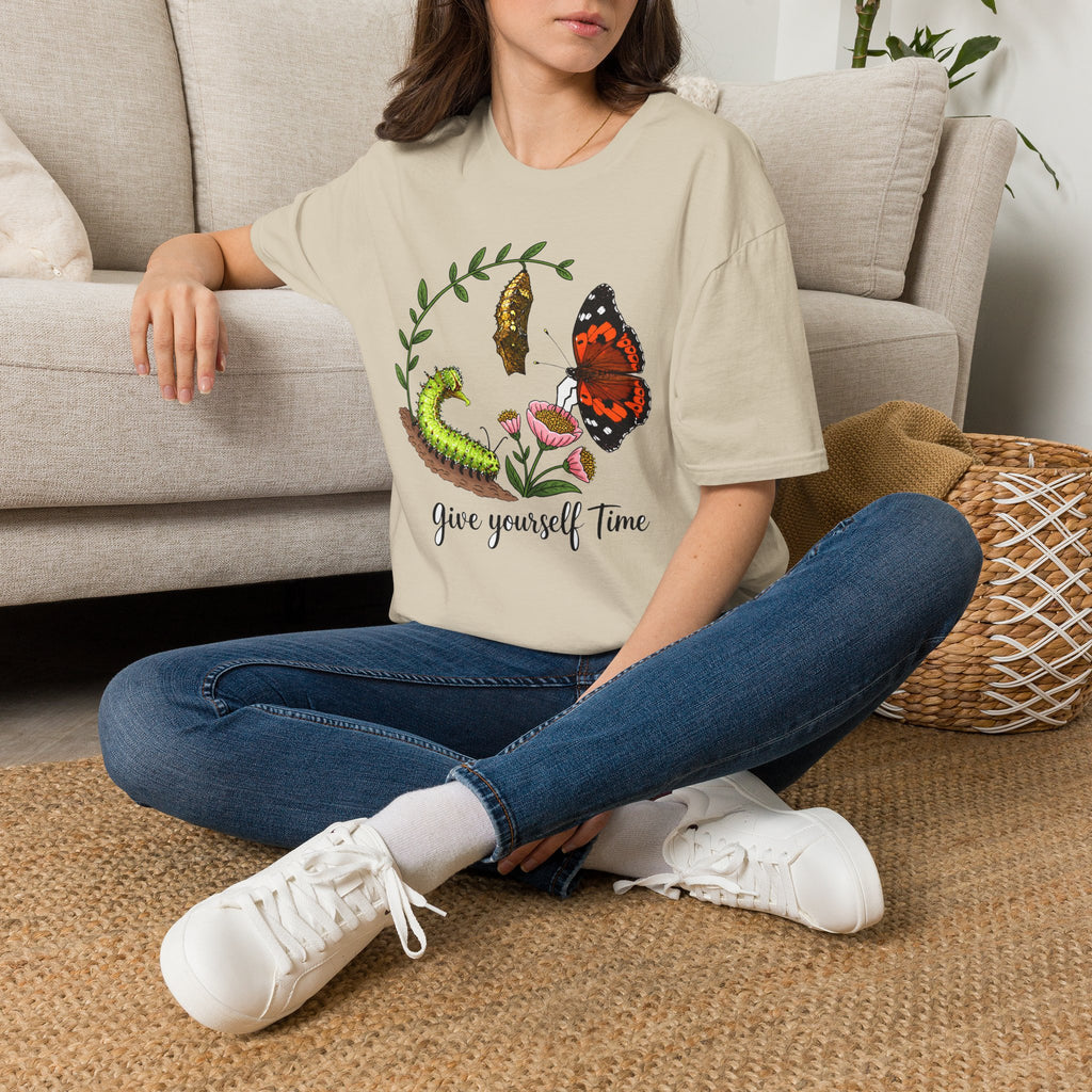 Give Yourself Time Kamehemeha Butterfly Transformation T-Shirt