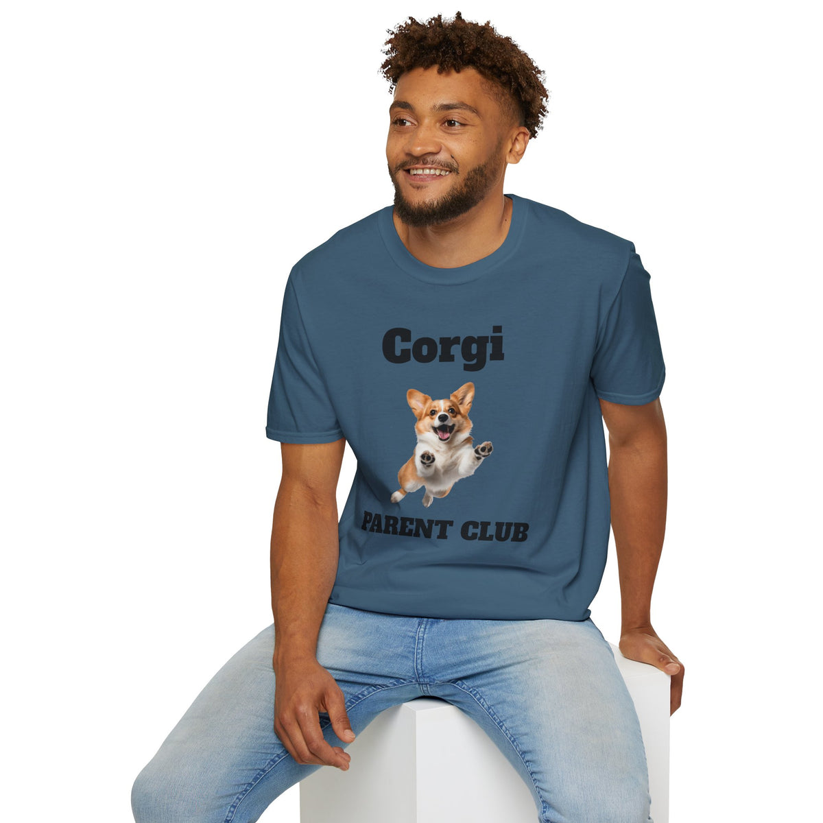 Custom Pet Parent Tee – Personalized Photo & Breed Text