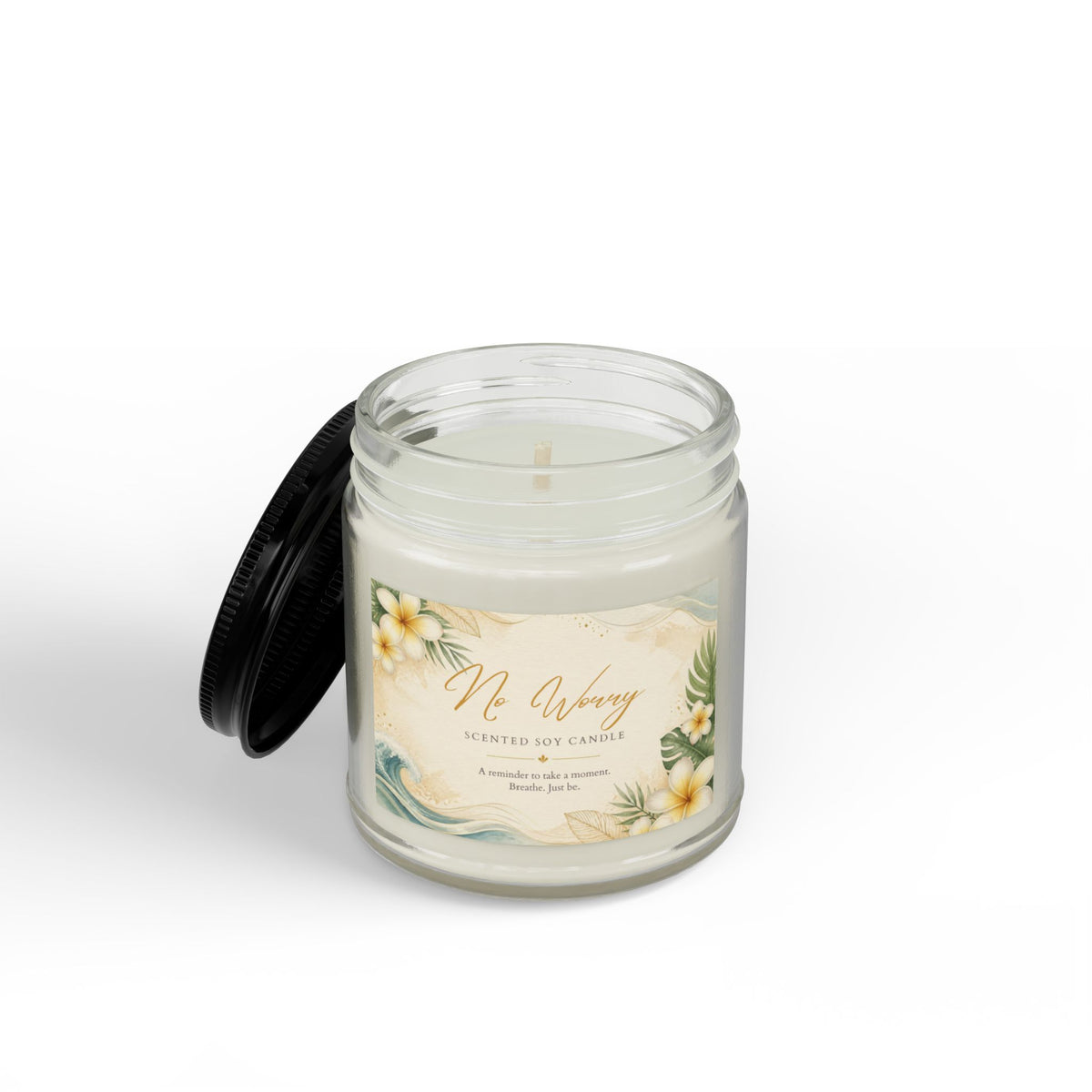 No Worry Hawaiian-Inspired Self-Care Candle