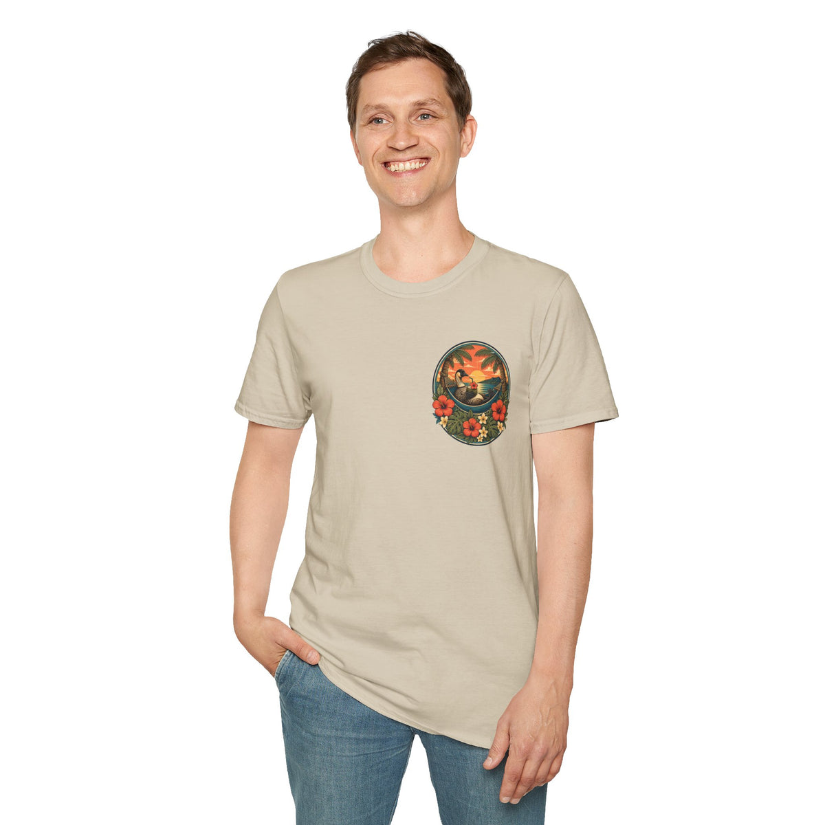 Silly Goose Surf Club Shirt – Retro Hawaiian Nēnē