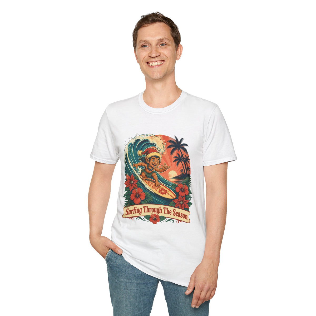 Menehune Surfing Through the Season T-Shirt