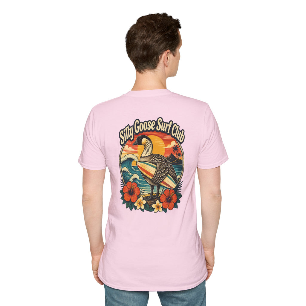 Silly Goose Surf Club Shirt – Retro Hawaiian Nēnē