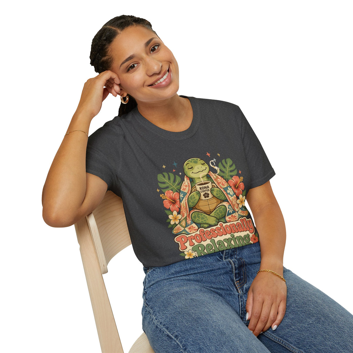 Professionally Relaxing Turtle T-Shirt