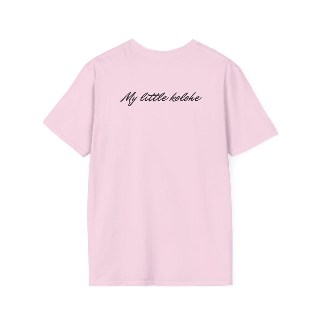 Personalized Pet Photo Polaroid Tee – Floral Frame, Custom Name