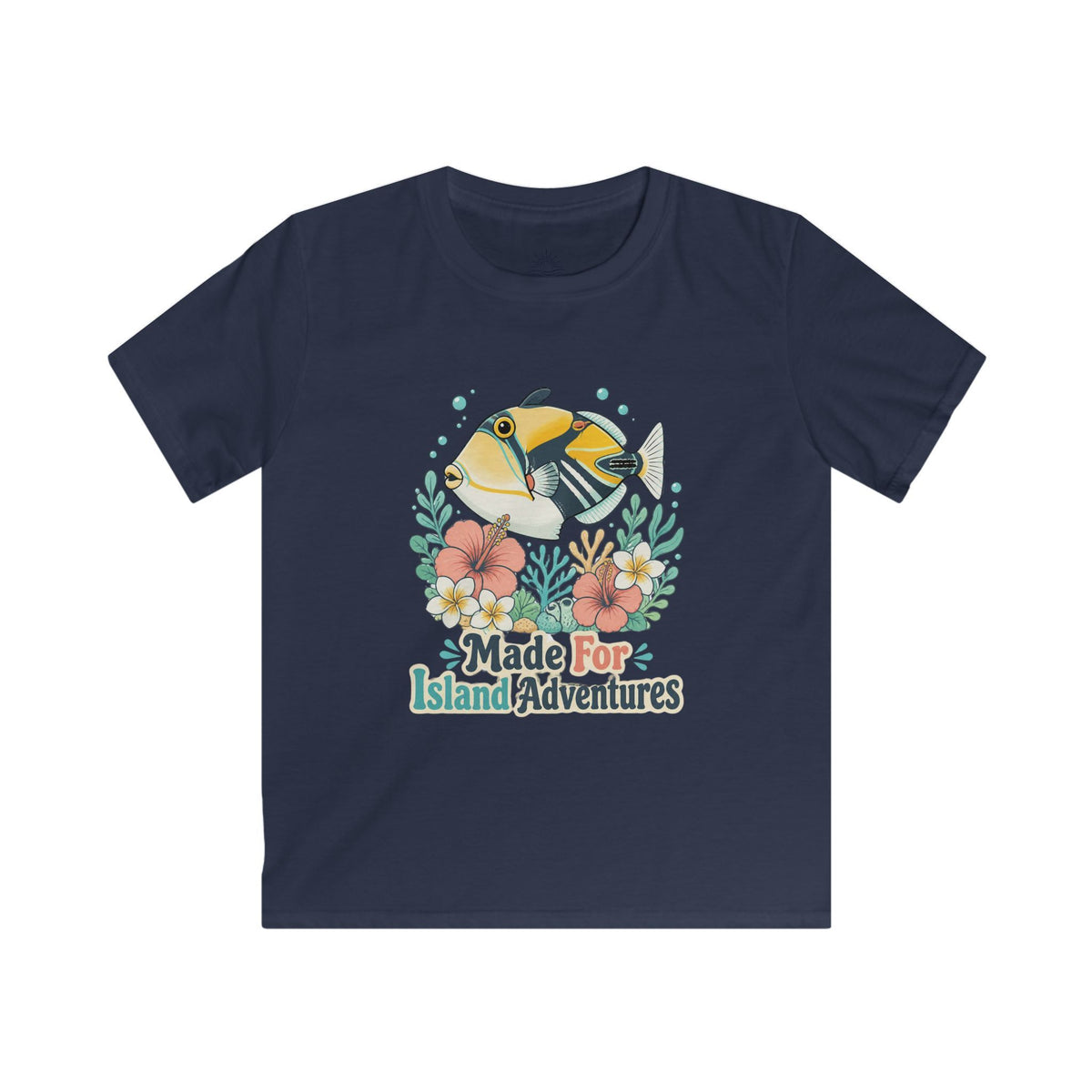 Kids “Island Adventures” Humuhumunukunukuāpuaʻa Fish Tee