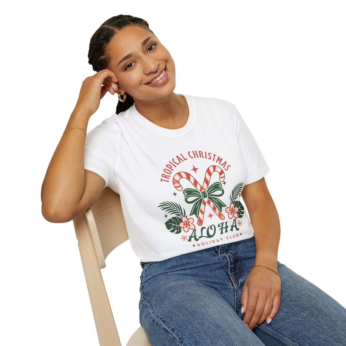 Tropical Christmas Aloha T-Shirt – Hawaiian Holiday Tee