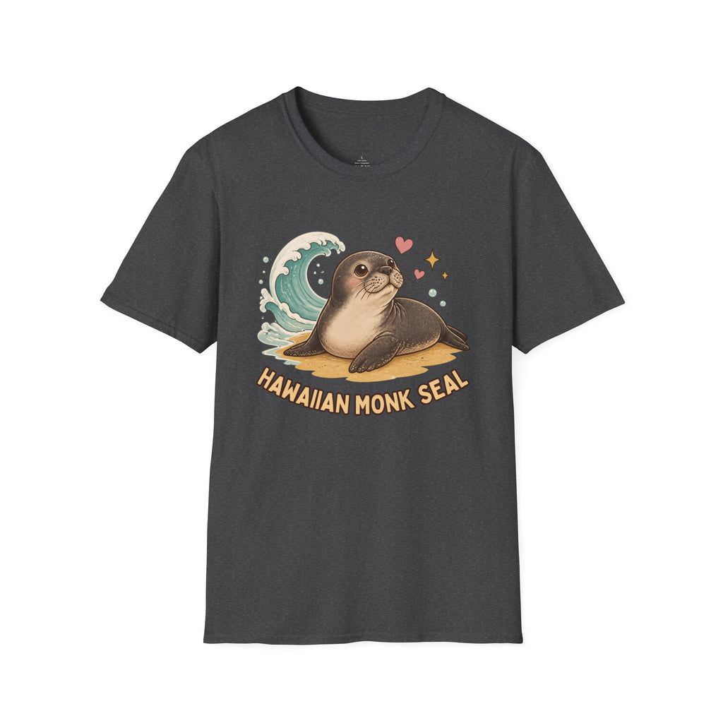Hawaiian Monk Seal Graphic Shirt – Cute Ocean Design