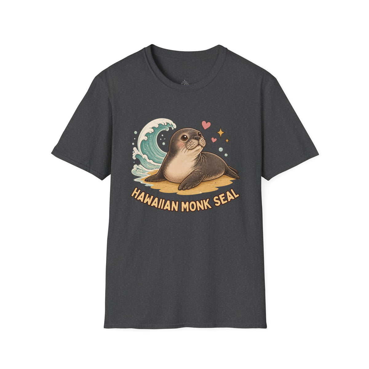 Hawaiian Monk Seal Graphic Shirt – Cute Ocean Design