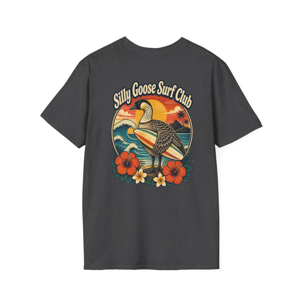 Silly Goose Surf Club Shirt – Retro Hawaiian Nēnē