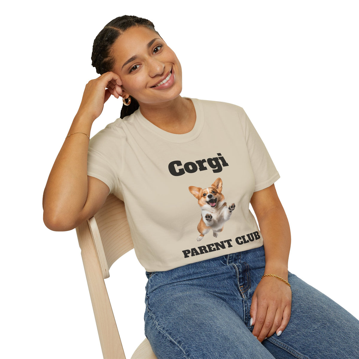 Custom Pet Parent Tee – Personalized Photo & Breed Text