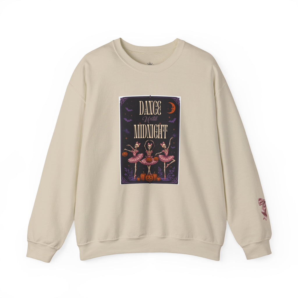 Dance at Midnight Halloween Sweatshirt – Ballet Skeletons