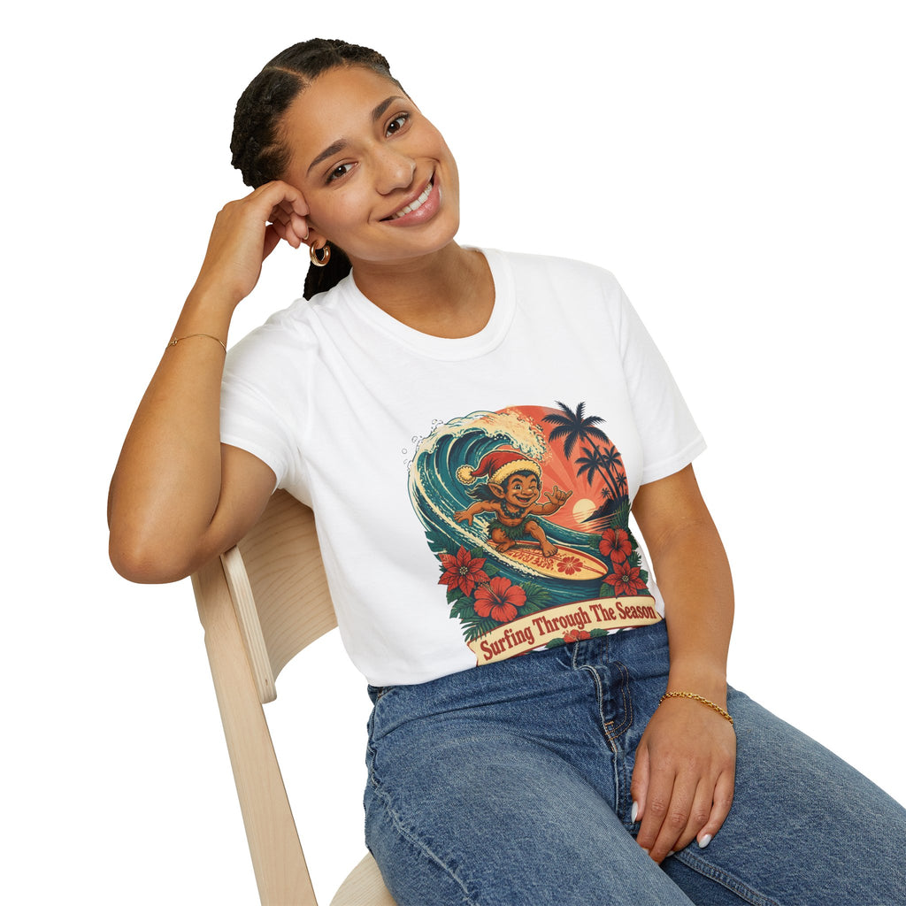 Menehune Surfing Through the Season T-Shirt