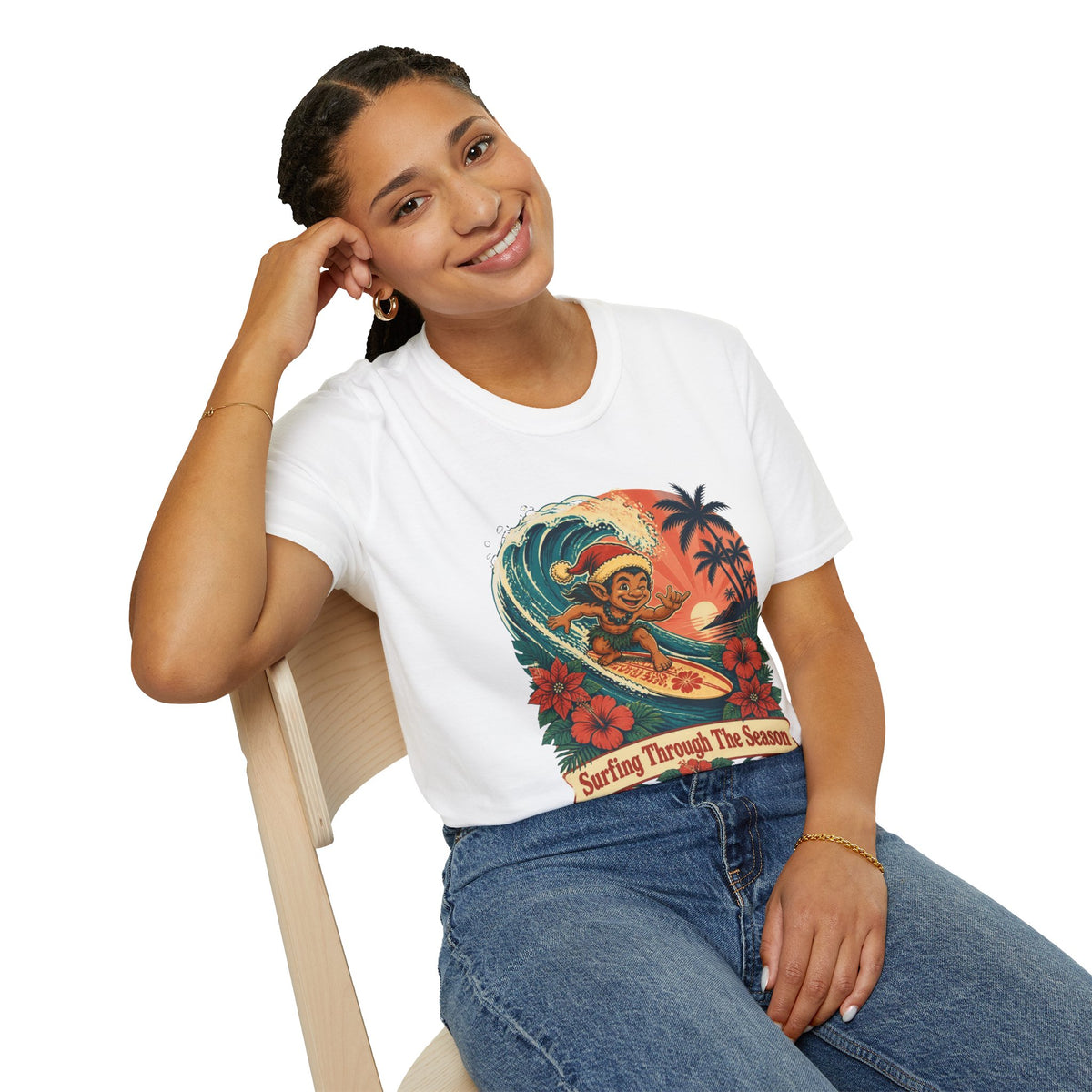 Menehune Surfing Through the Season T-Shirt