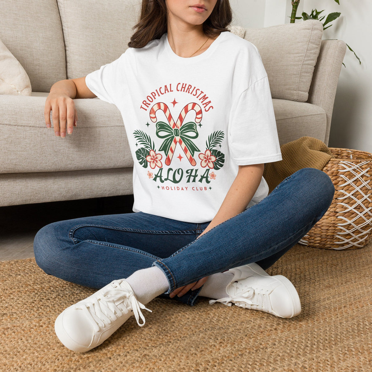 Tropical Christmas Aloha T-Shirt – Hawaiian Holiday Tee