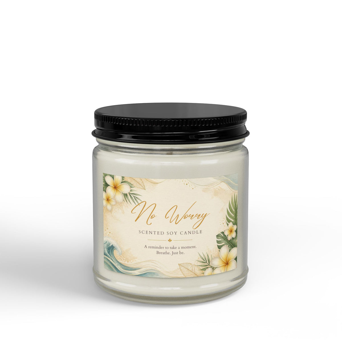 No Worry Hawaiian-Inspired Self-Care Candle