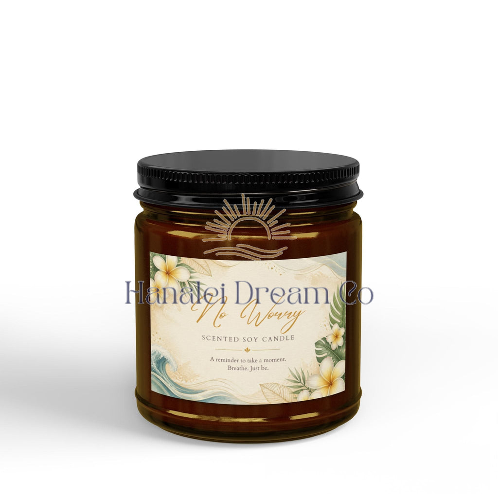 No Worry Hawaiian-Inspired Self-Care Candle
