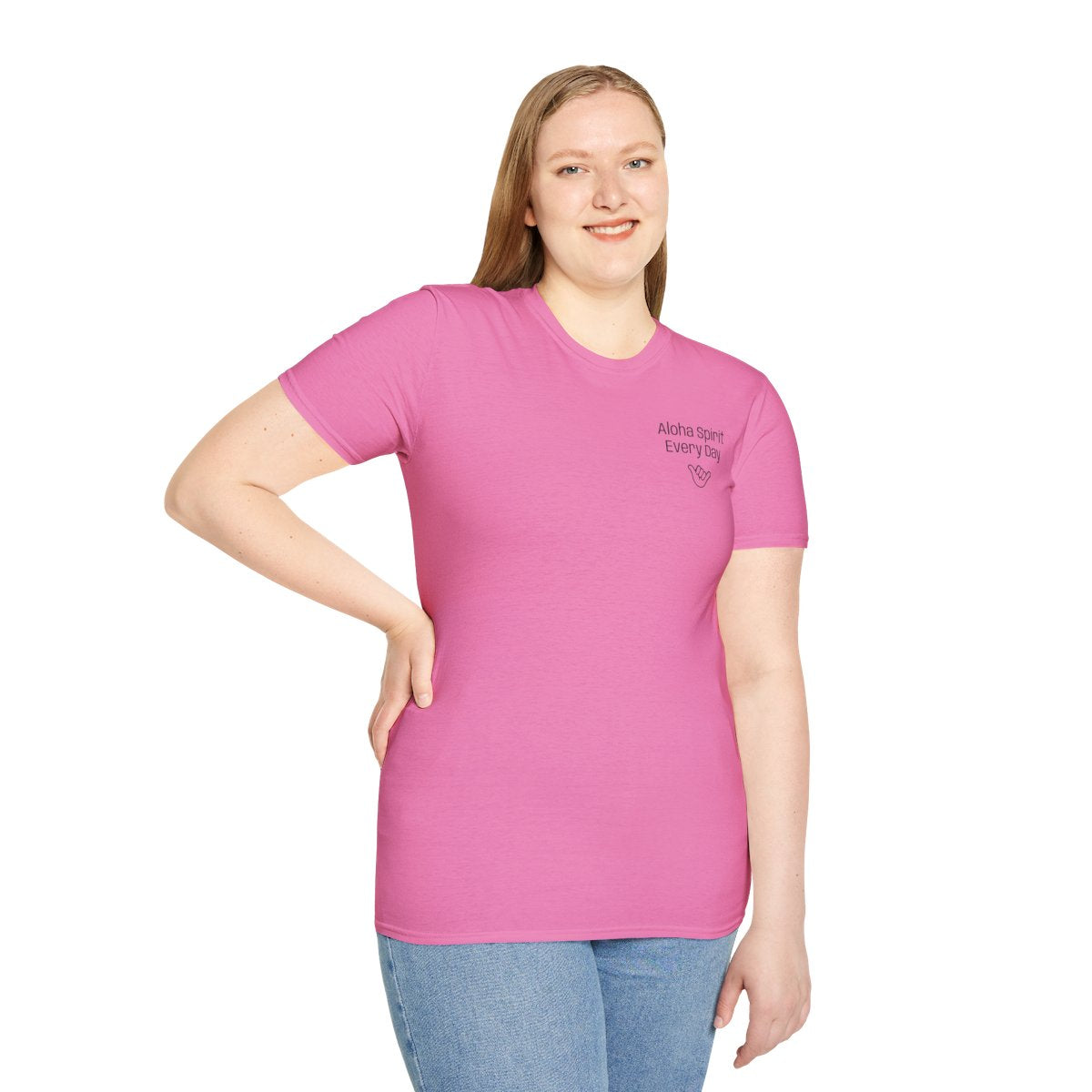 Aloha Spirit Every Day T-Shirt — Minimal Shaka Beach