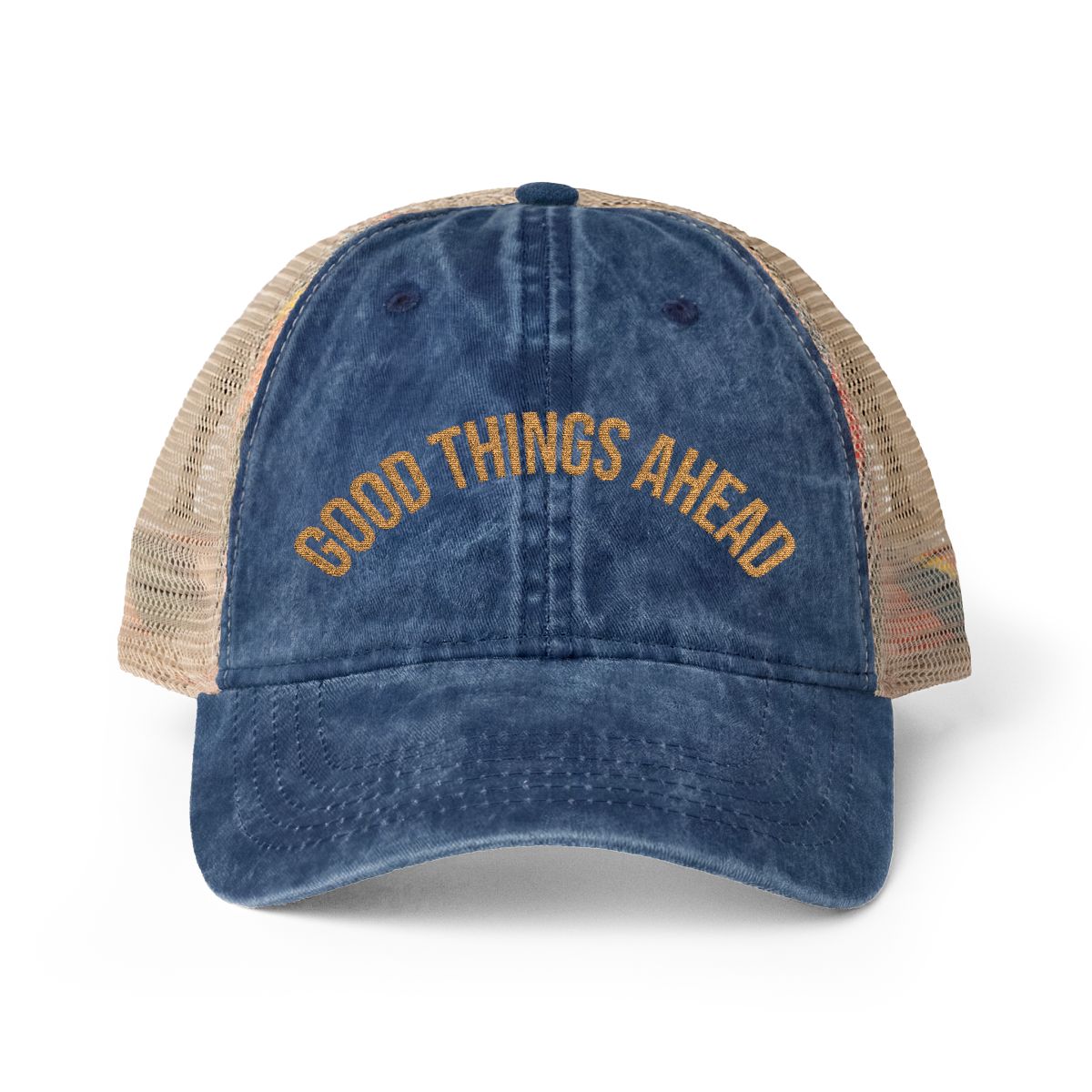One size / Navy / Stripes
